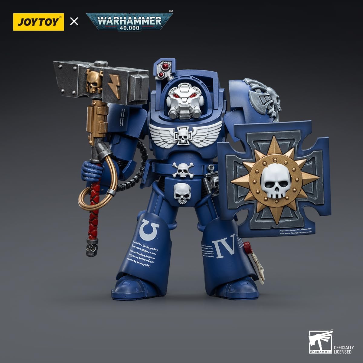 JoyToy Warhammer 40K 1/18 Action Figure MechaJoy Toy Model Toy Ultramarine Terminator Brother Acastian