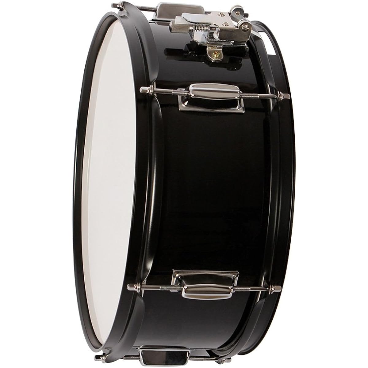 Trlec gt4-ly 14 x 5.5 inch Professional Marching Snare Drum & Drumsticks & Strap & Wrench Kit Black
