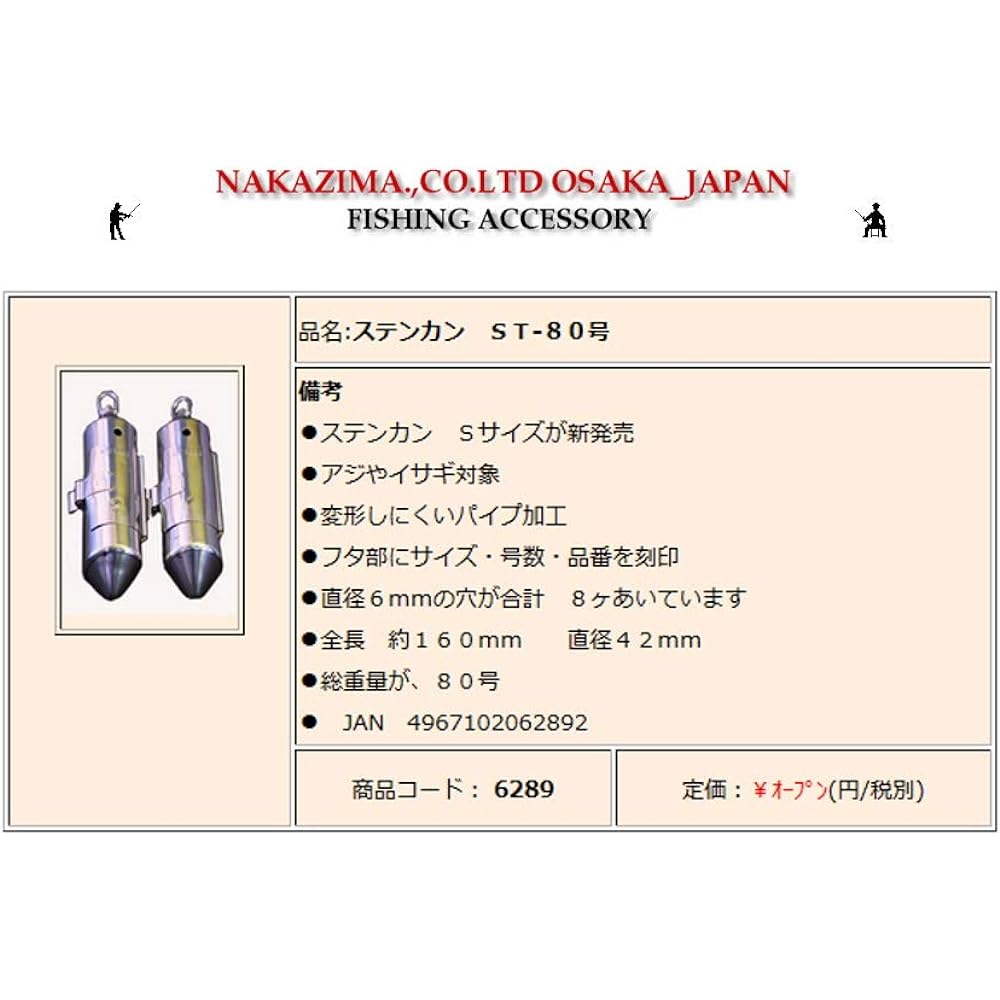 Nakajima Sten Can No.6289 ST-80