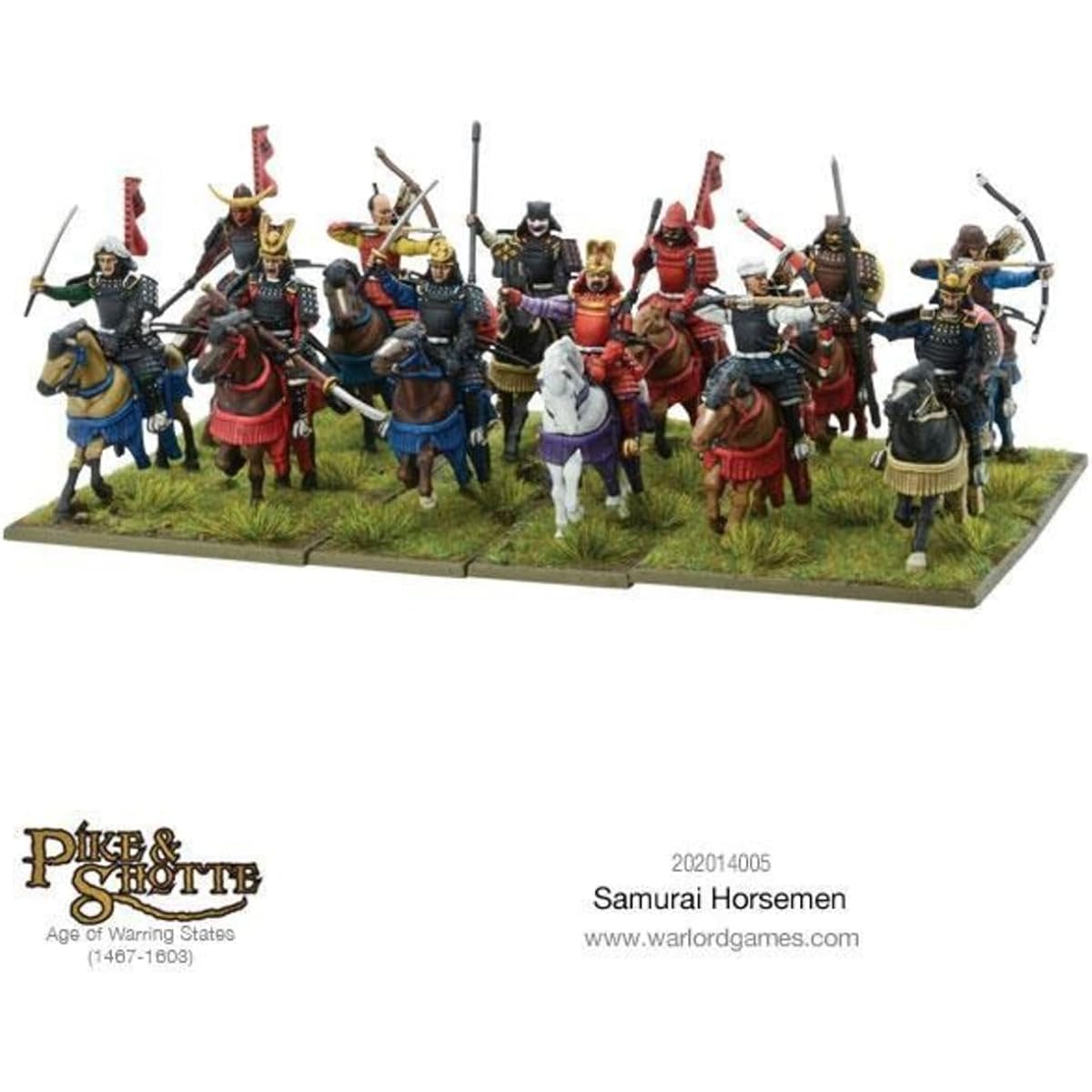Warlord Games, Pike & Shotte - Samurai Horsemen