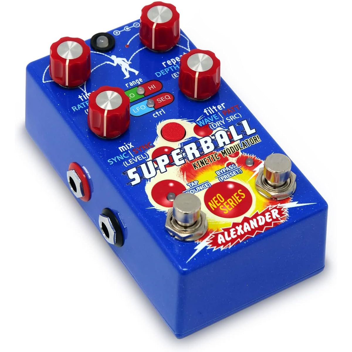Alexander Pedals Alexander Pedals Guitar Effector Delay Superball