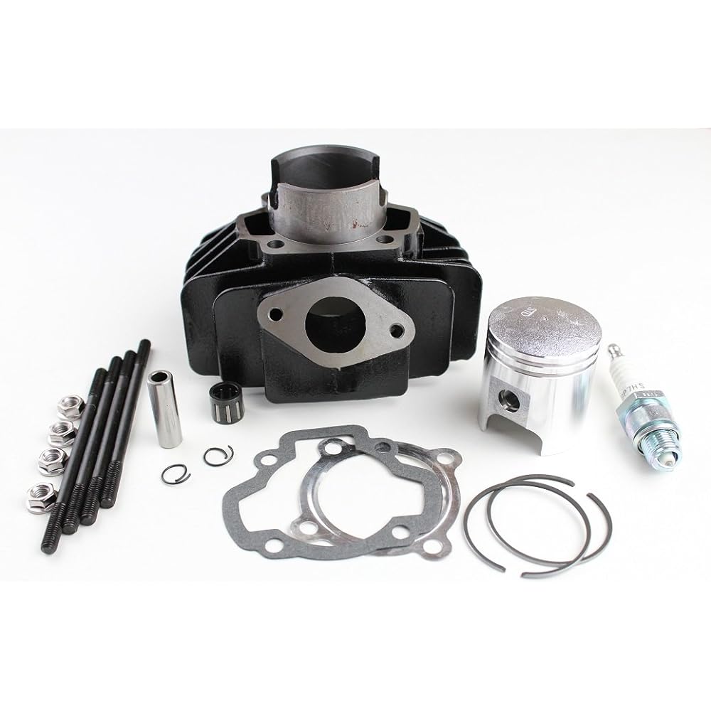NICHE 60cc Big Bore Piston Gasket Cylinder Head Kit for Yamaha PW50 YF60S 4-Zinger Tri-Zinger BP4-HS000-00 517-1181-01