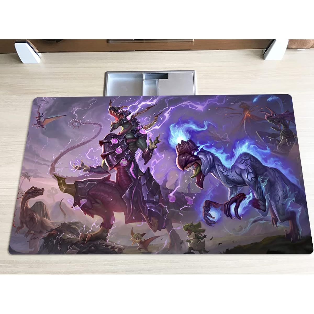 Mlikemat Playmat Ultimate Conductor Tyranno TCG CCG Trading Card Game Mat + Free Bag