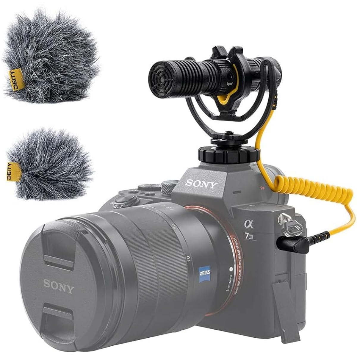 Deity V-Mic D4 Directional Shotgun Mic Condenser Recording Microphone for DSLR/iPadOS/Computer/Smartphone