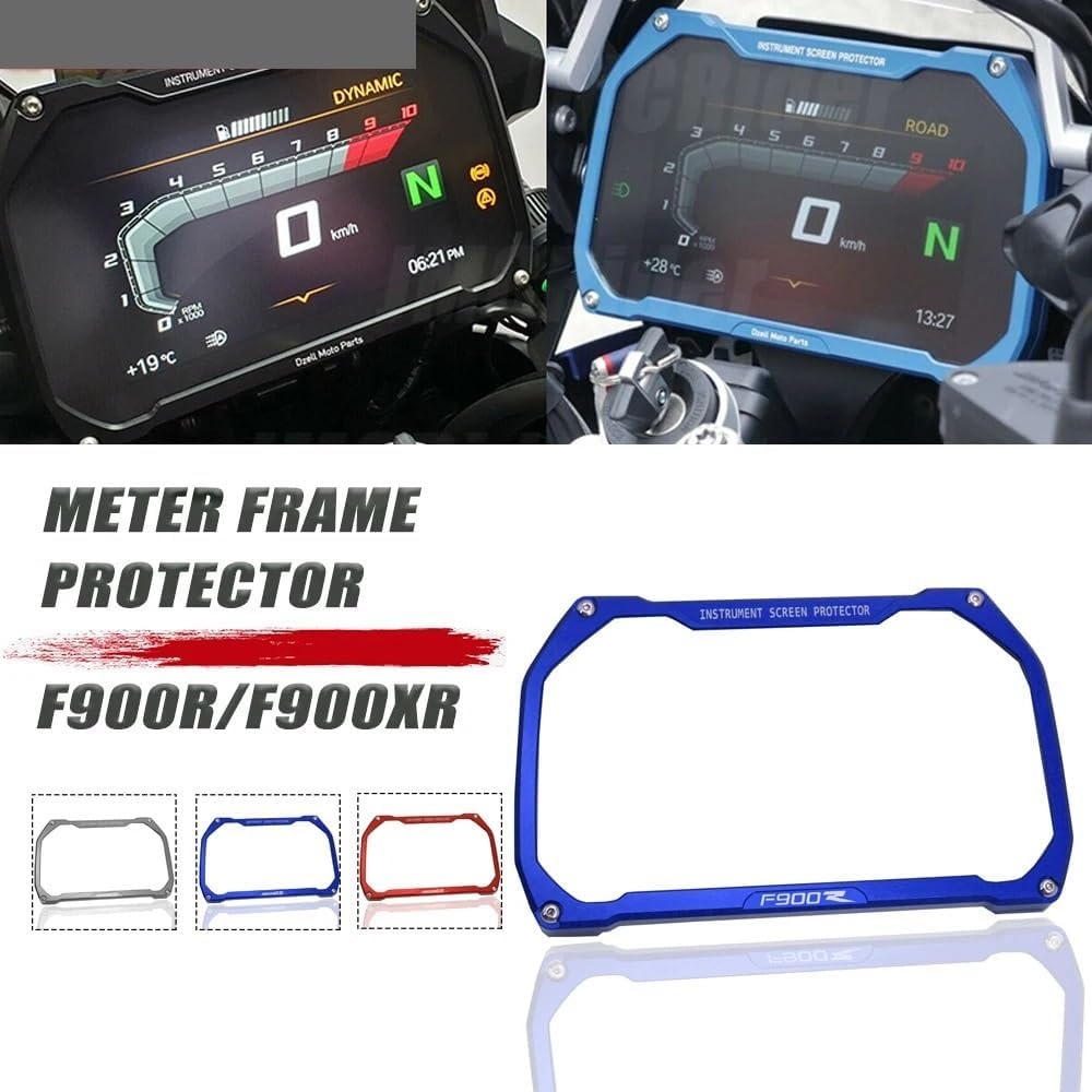 Motorcycle Instrument Frame Motorcycle Accessories Meter Frame Anti-Theft Screen Protector Instrument Guard B&MW F900 R/XR F900R F900XR 2022 (Color : 6)