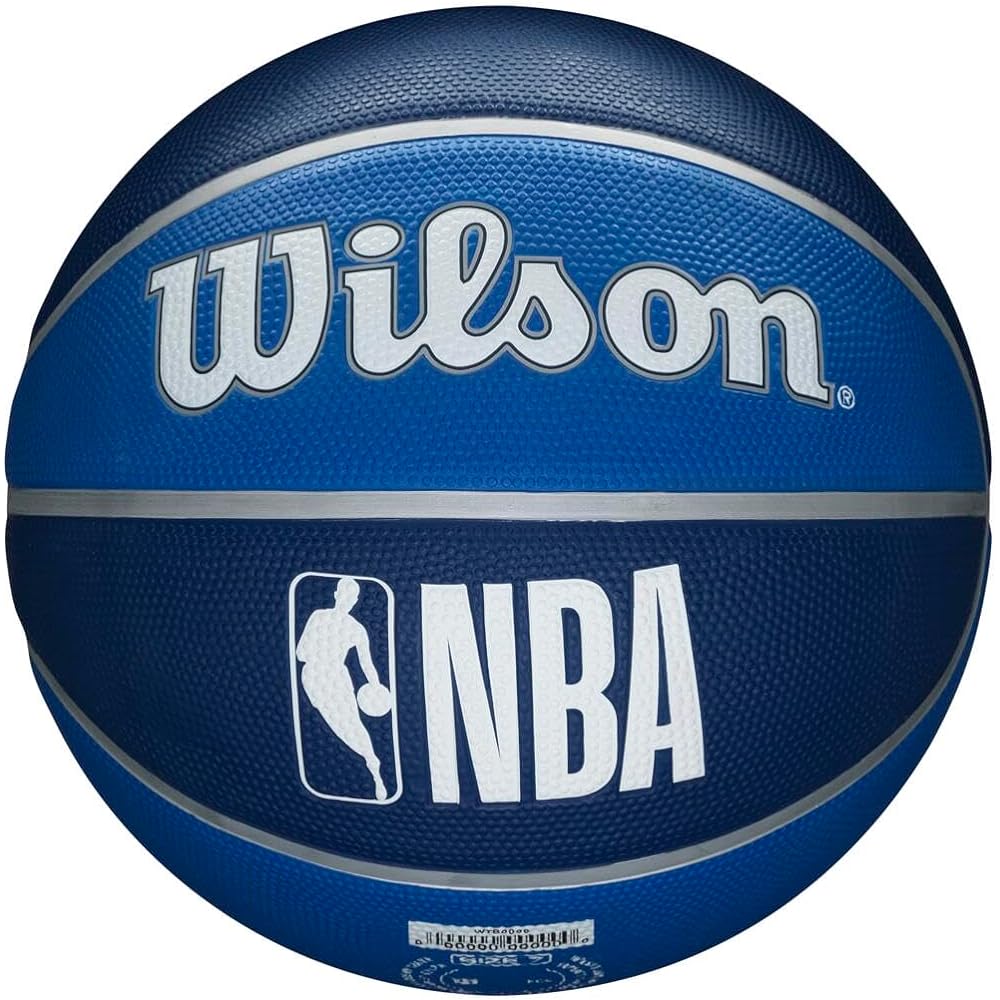 Wilson NBA Team Tribute Basketball - Size 7 - 29.5" Dallas Mavericks