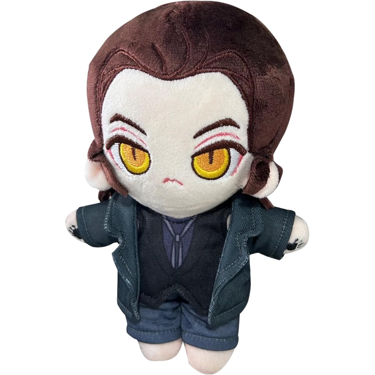 Oumelfs Aziraphale Plush Angel Devil Crowley Doll Figure Stuffed Animal Soft Pillow X-mas Kids Gift 10 Inch