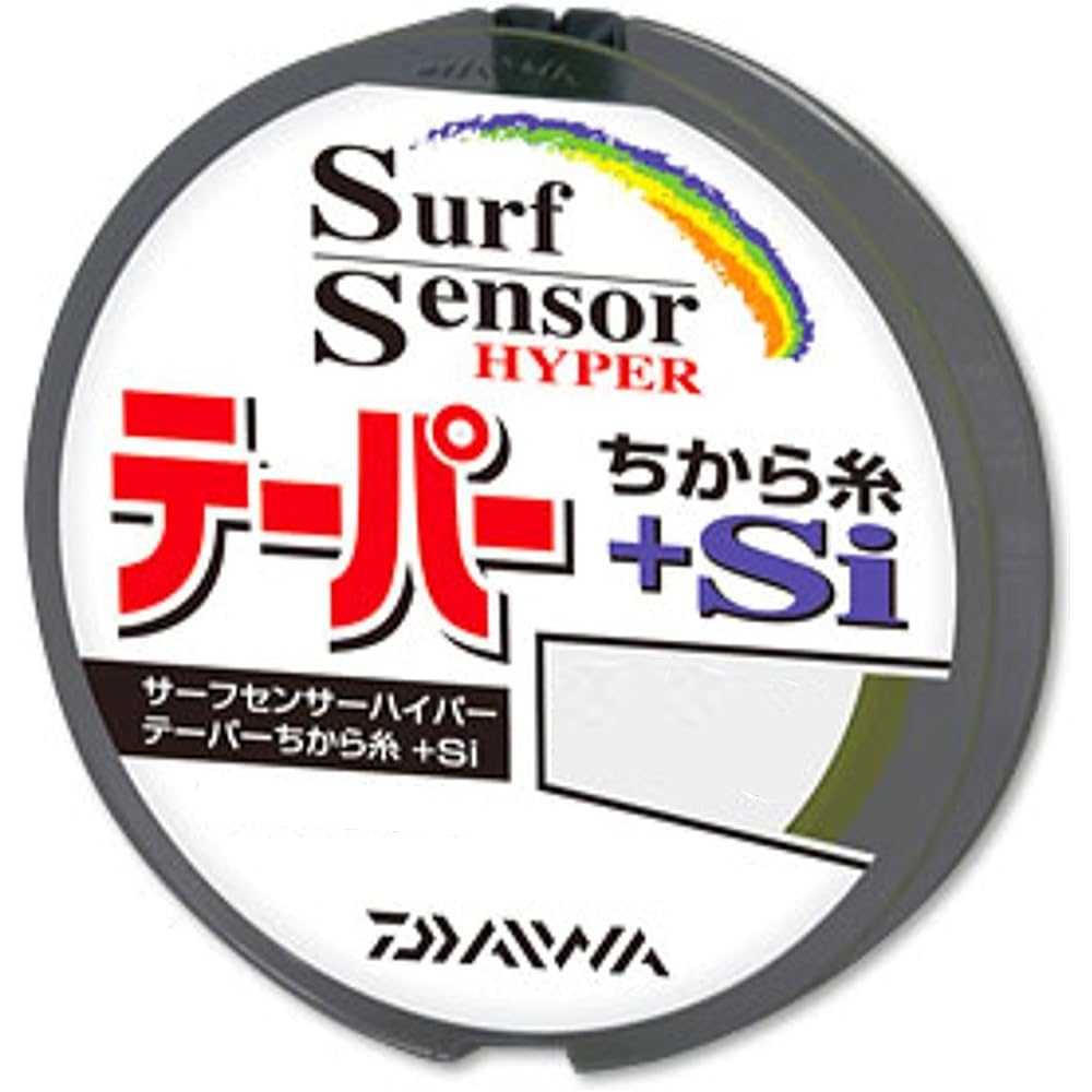 DAIWA Throwing Power Line Surf Sensor Hyper Taper Power Line + Si 12m x 3 Yellow