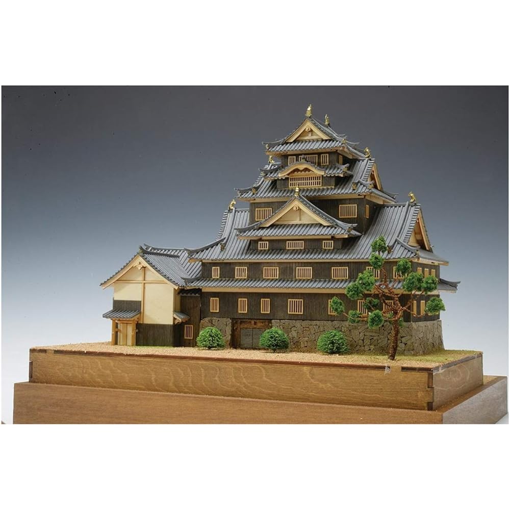 Woody Joe 1/150 Okayama Castle Wooden Model Assembly Kit