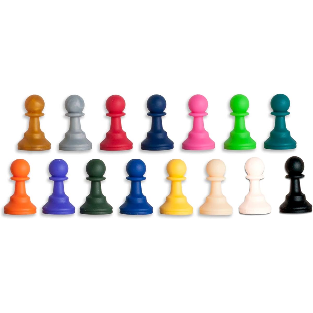 The House of Staunton, Inc. Regulation Silicone (Rubber) Tournament Chess Set - Pieces Only - King 3.75" - US Chess Federation (Natural)