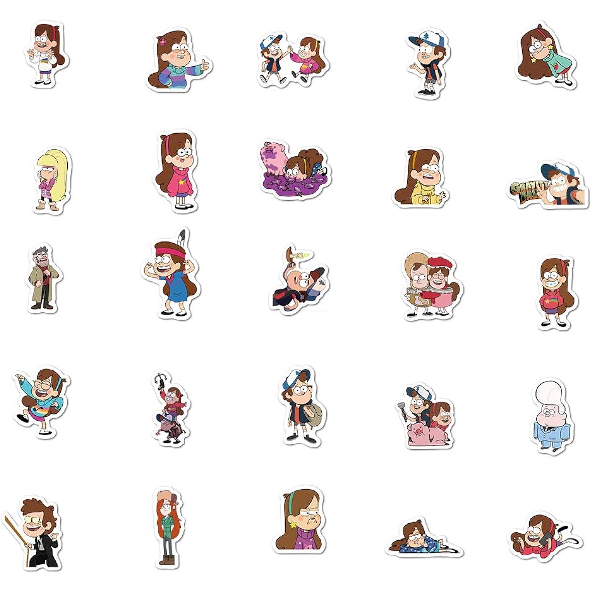Stickers for Hydro Flask, 50pcs Vinyl Waterproof Stickers for Teens, Laptop, Skateboard, Water Bottle, Computer, Cellphone, Luggage, SBT10