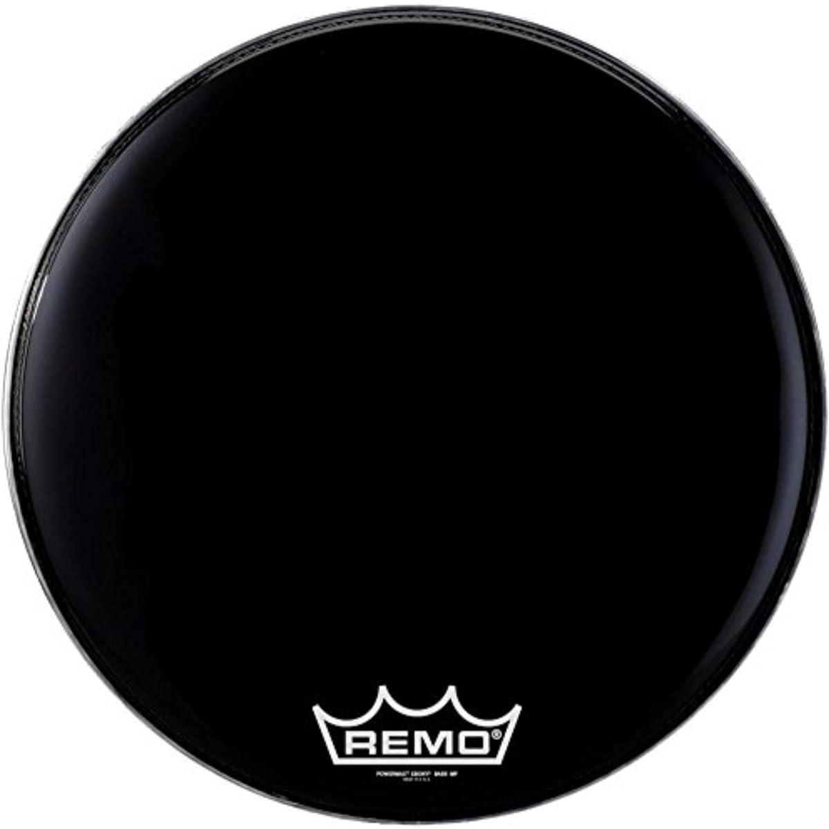 REMO PM-426B-00 26" Ebony Power Max Marching Bass Drum Head, No Logo (1 Piece)
