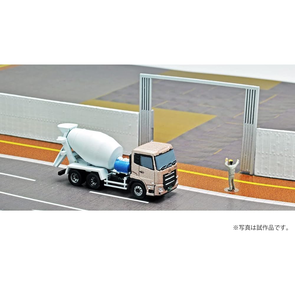 GJ! 100 Scenes of Working Vehicles 002 Construction Sites for Building the Future 8 Pieces BOX Diorama Supplies 312604