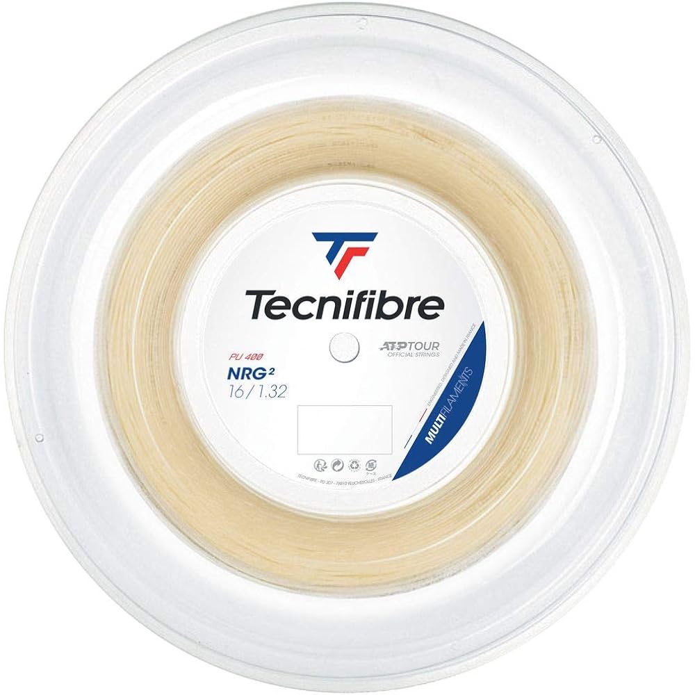 Tecnifibre Hardball Tennis Gut NRG Square 200m Natural