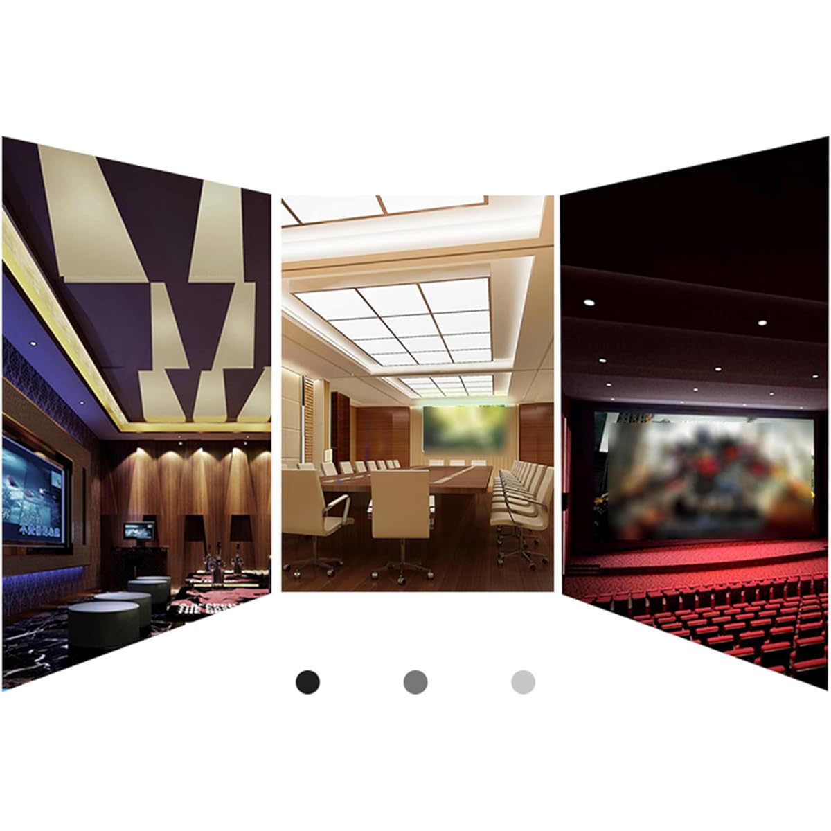 Self-adhesive sound absorbing cotton, 10 pack soundproof foam panels 5CM thick sound absorbing foam panels for home, studio, office (A 50*50*5CM) (B 50*50*5CM)
