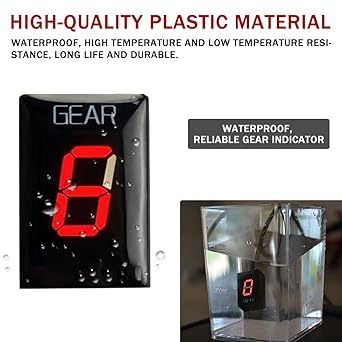 Digital Meter Display Motorcycle Gear Indicator Kawasaki Versys 650 Ve&rsys650 KLE650 ZRX1200 ZRX 1200 Vulcan 900 VN900 Digital Gear Indicator Meter Indicator Meter Display