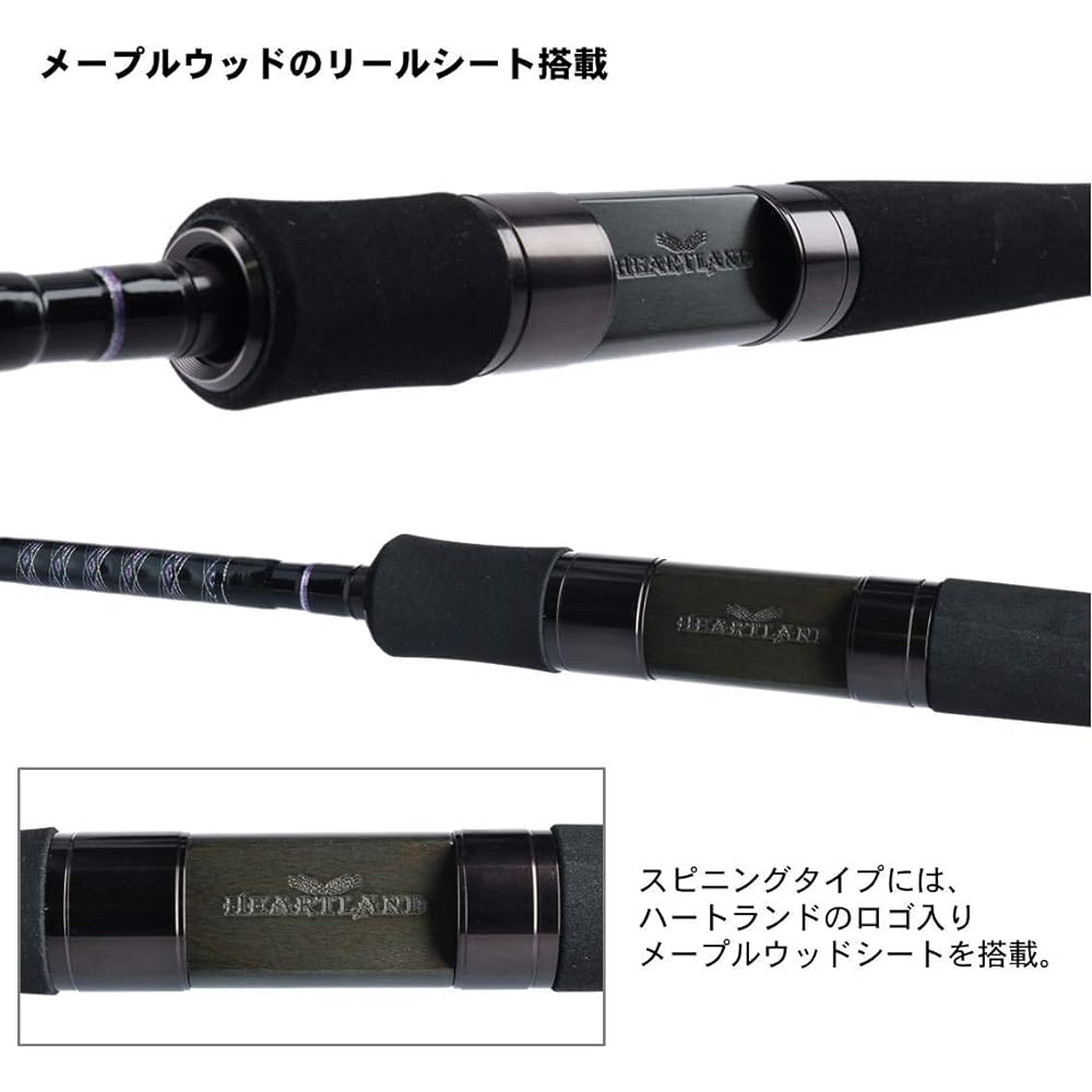 DAIWA Bass Rod Heartland 6102MLFS-19 Fishing Rod