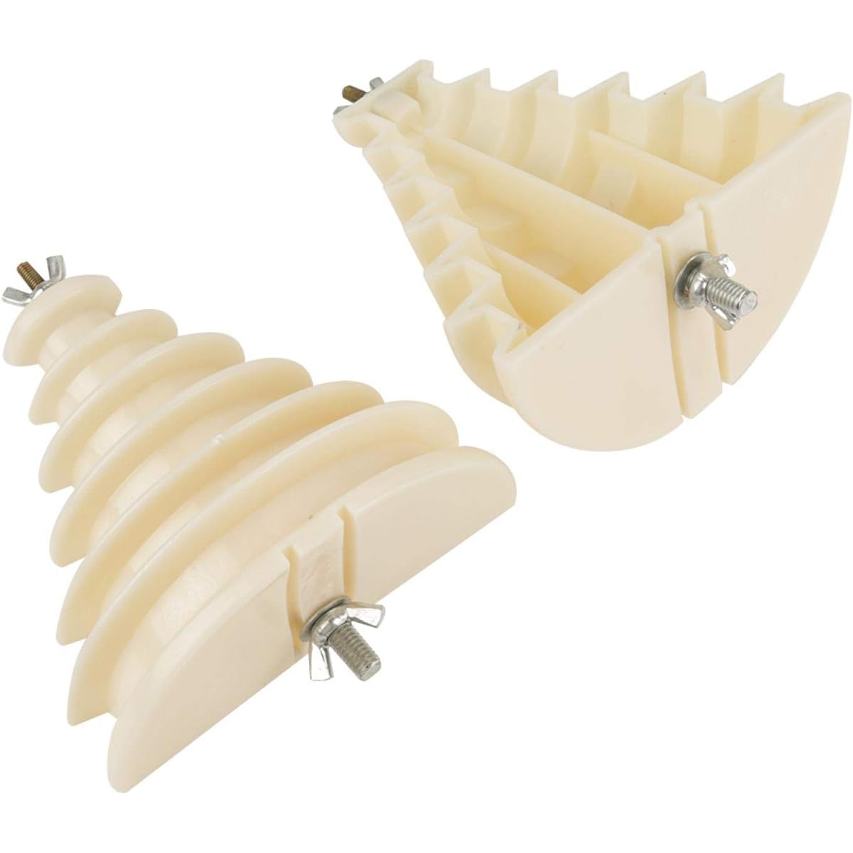 Coil Wire Winding Die Beige Electrical Machine Plastic Single Phase 6 Layers Coil Wire Winding Die Beige Winding Die for Motor Repair Maintenance Work