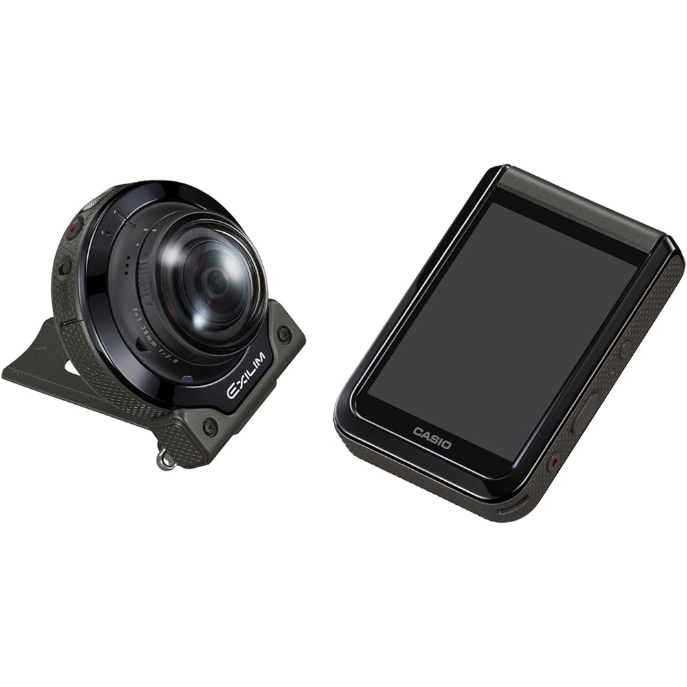 CASIO Digital Camera EXILIM EX-FR200BK Camera Part + Monitor (Controller) Part Set Outdoor Recorder EXFR200 Black