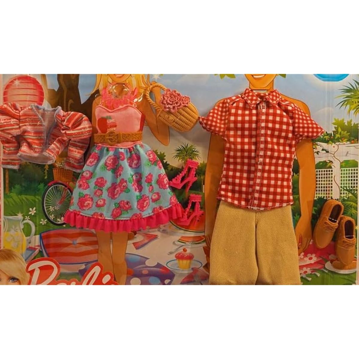Barbie - Fashionistas Outfit Collection - Barbie and Ken at a Picnic