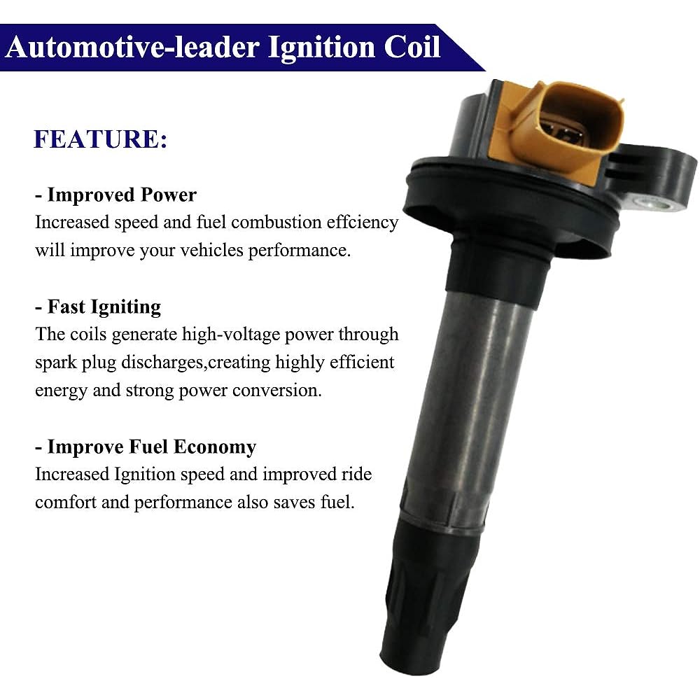 Automotive-leader BL3Z-12029-C Ignition Coil Replacement 6 Pieces 2011-2014 Ford Lincoln F-150 Explorer Flex Taurus MKT 3.5L V6