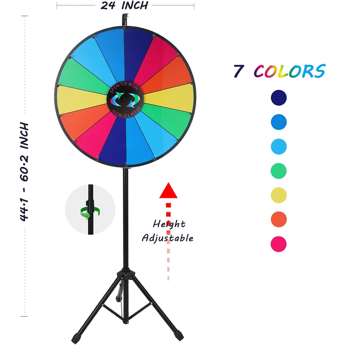 iElyiEsy Prize Wheel 24T
