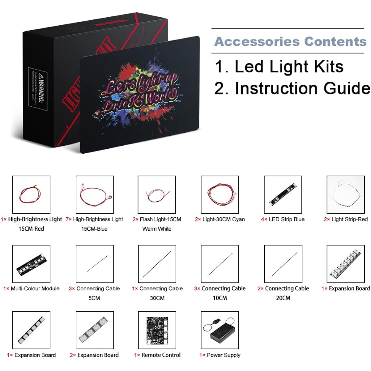 BrickBling Light Kit for Lego Justifier 75323 Building Toy Set Remote Control Version Lighting Compatible with Lego 75323 No Model