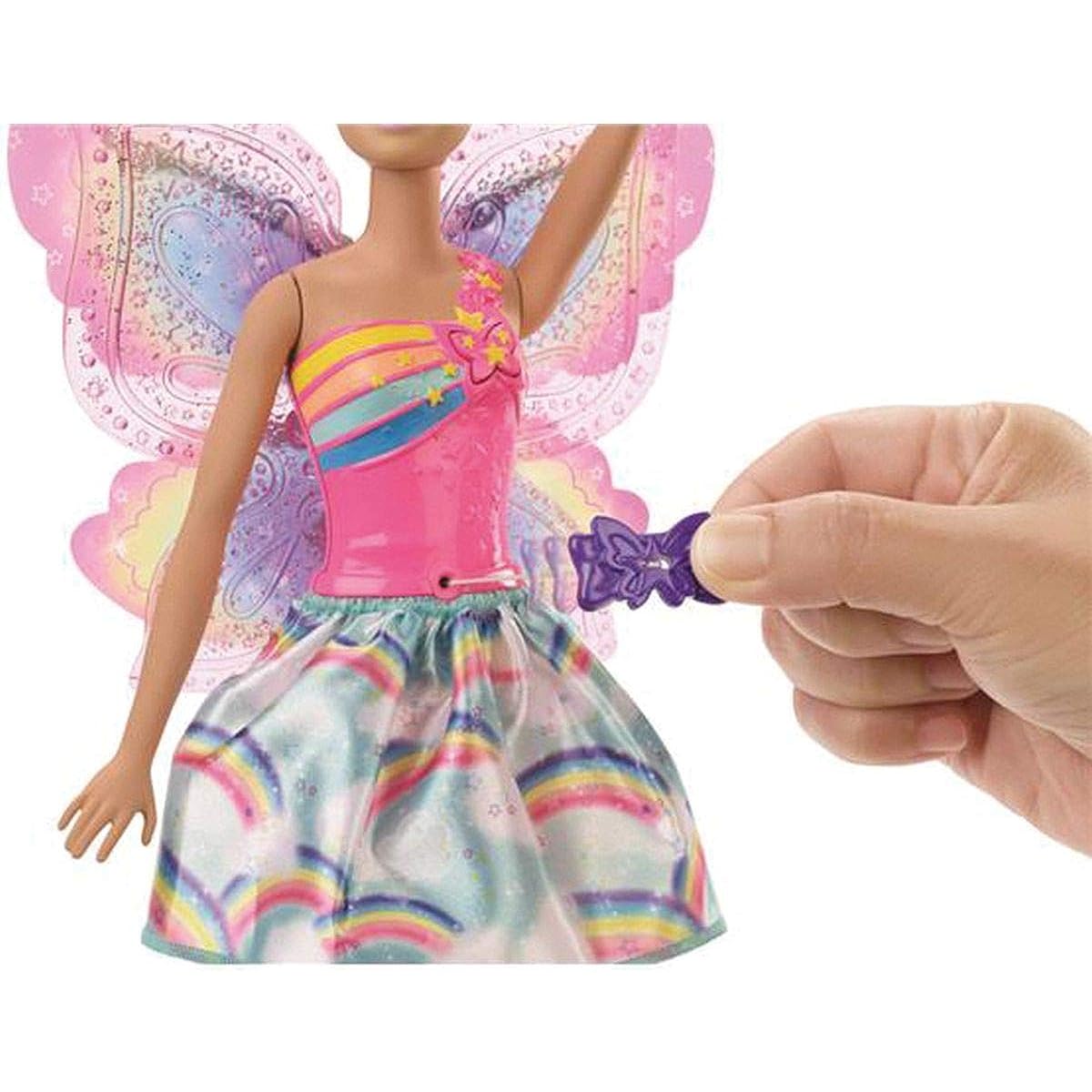 Barbie Dreamtopia Rainbow Cove Flying Wings Fairy Doll