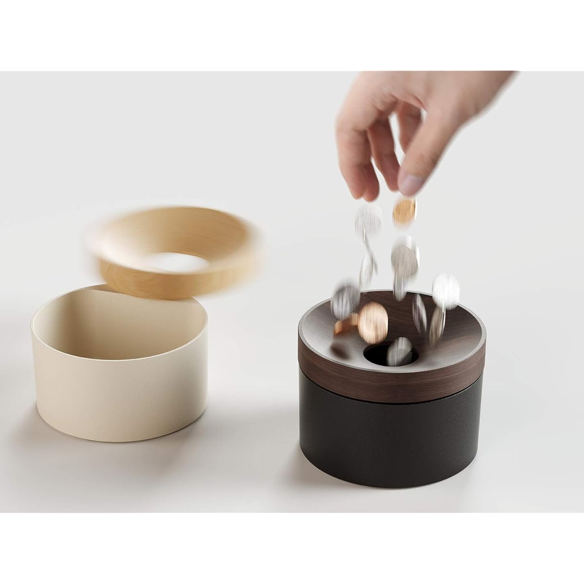 Revov Coin Storage II Coin Collector Coin Bank Piggy Bank Money Box Present Mother's Day