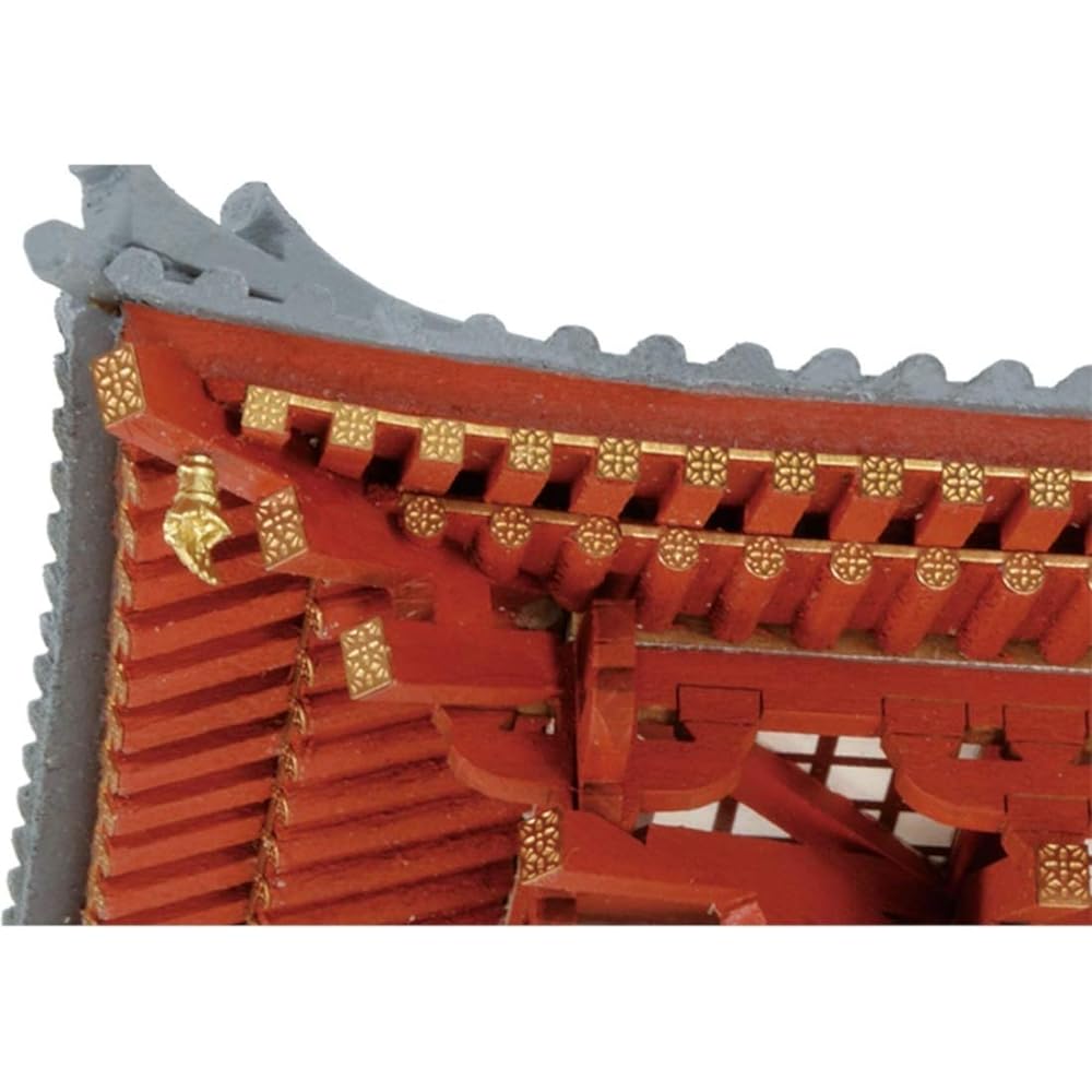 Woody Joe 1/75 Yakushiji West Tower Wooden Model Assembly Kit