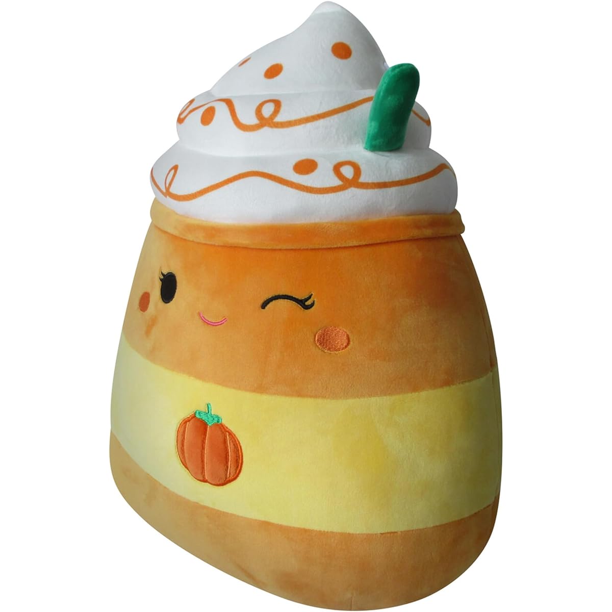 Squishmallows Original 14" Delindy Orange Pumpkin Spice Latte - Large Ultra Soft Official Jazzware Plush Toy
