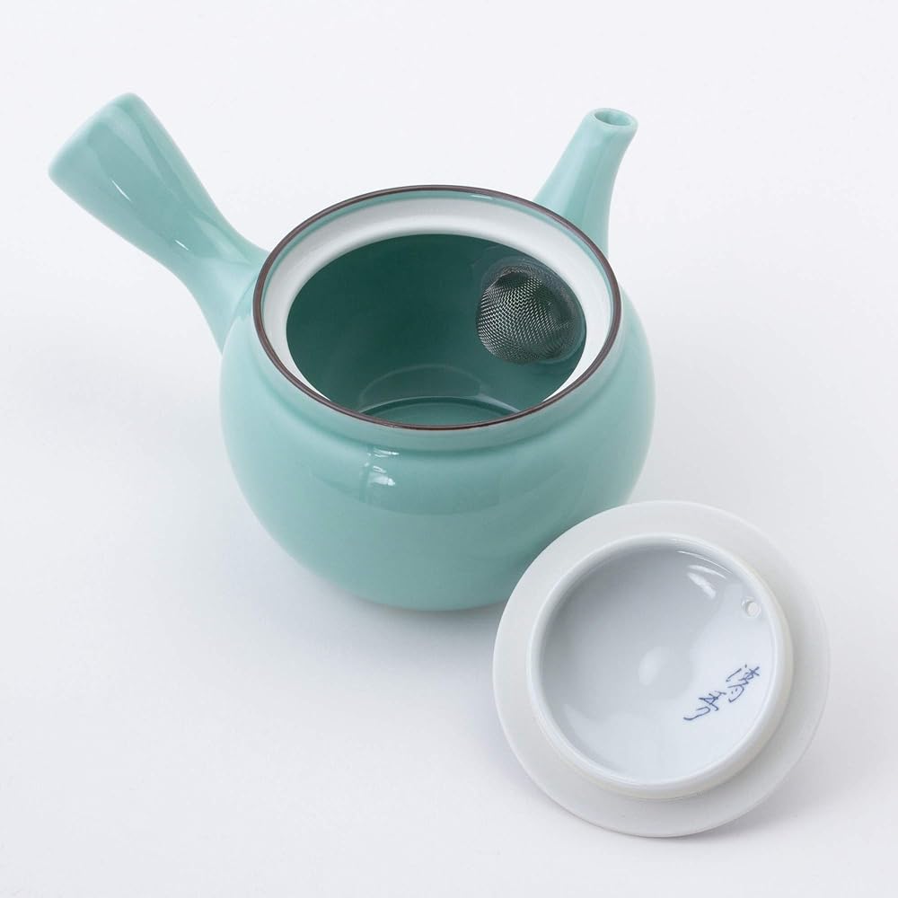 Hasami ware teapot tea set, grape pattern, gift box 31808 TCS014