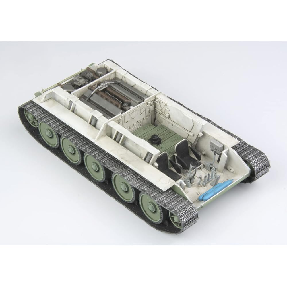 PLATZ Girls & Panzer Final Chapter T-34/85 Pravda High School We will reveal the inside of the tank! Plastic model with interior reproduction parts Total length approx. 233mm (including turret) Molding color Plastic GP-69