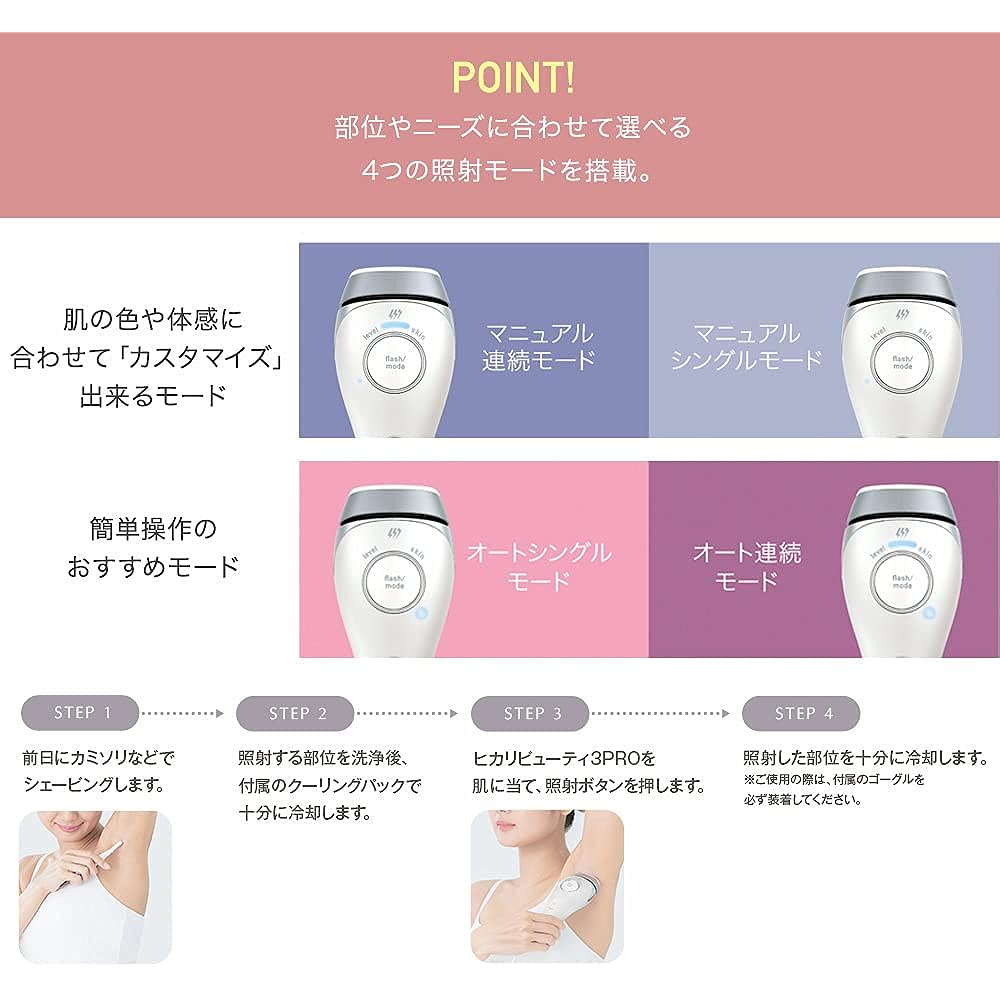 TBC Esthetic TBC Hikari Beauty 3 PRO Home use hair removal device Optical hair removal device Optical beauty device Unwanted hair treatment Hair removal Self-care Unwanted hair care Beard Bikini line Unisex