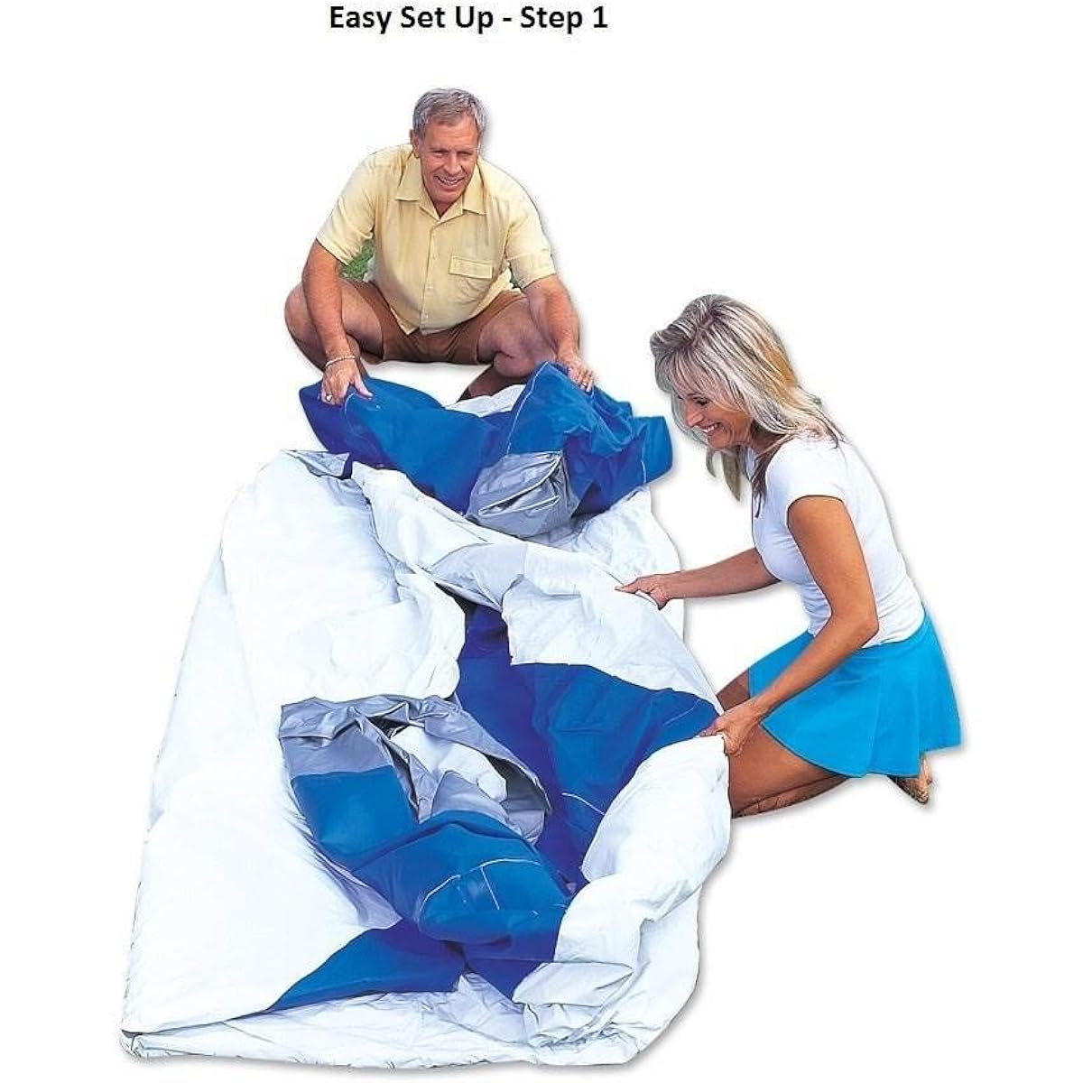 Bestway Fast Set Pool - Blue, 8 Ft