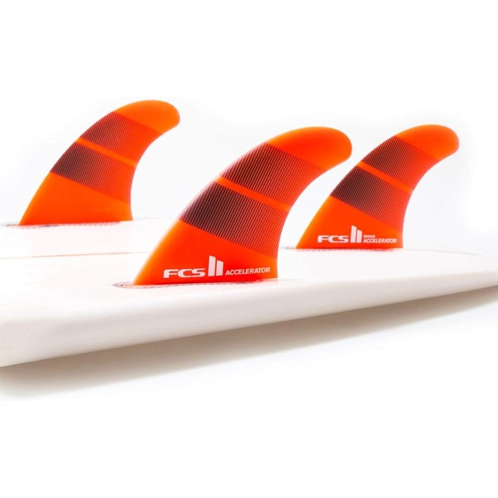 FCS2, FCS, fin, tri fin, accelerator, neo glass●FCSII NEO GLASS ACCELERATOR TRI SET