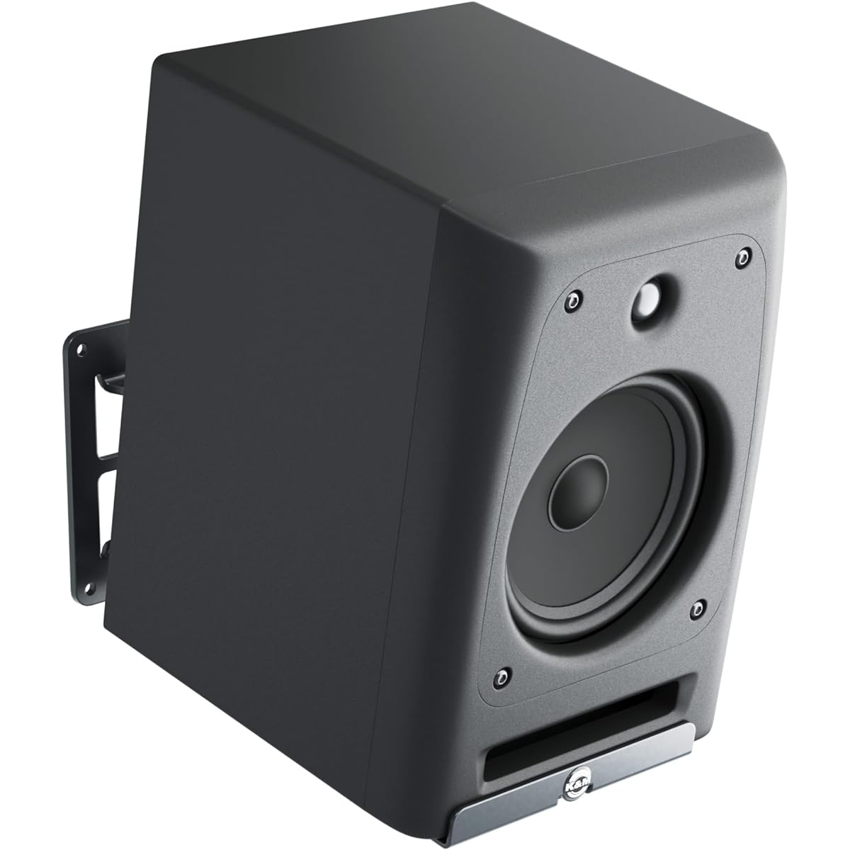 K&M Speaker Wall Mount, Wall Mount, Load Capacity: 15kg, Speaker-wall-mount-M-black, 24166-000-55
