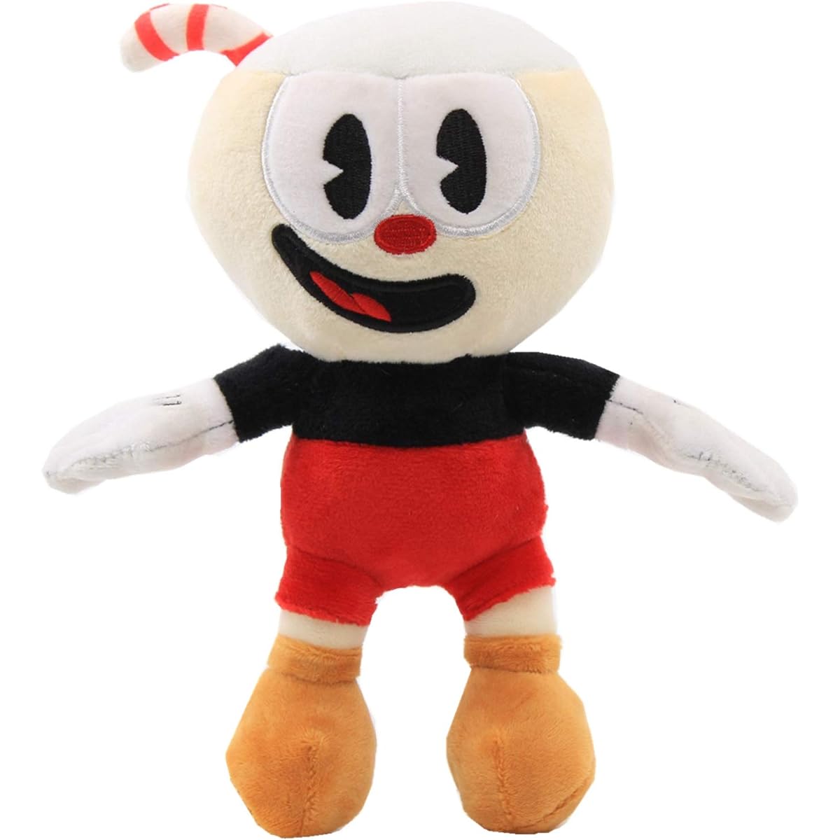 uiuoutoy Cuphead Mugman The Devil Boss Plush Figures Set of 3