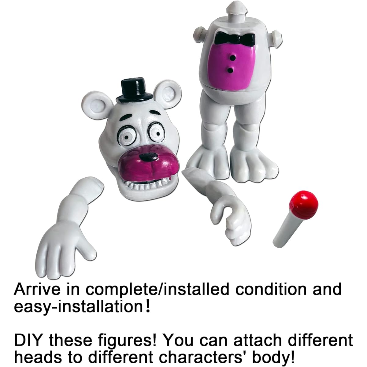 Action Figures Set of 18 Golden Freddy Figures Toys Dolls Kids Birthday Christmas Halloween
