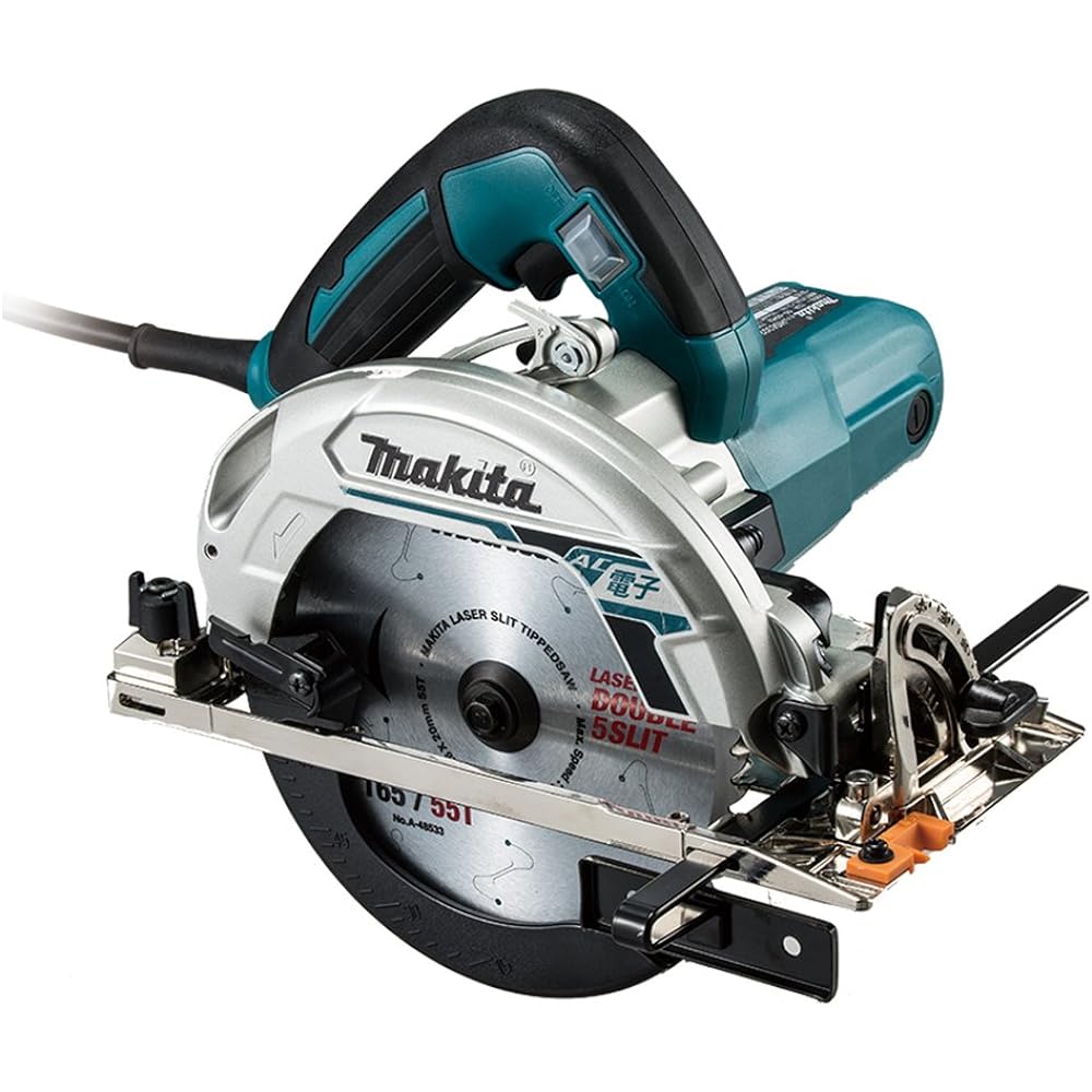 Makita Electronic Circular Saw Blue Blade Diameter 165mm/Depth of Cut 66mm Aluminum Base HS6302