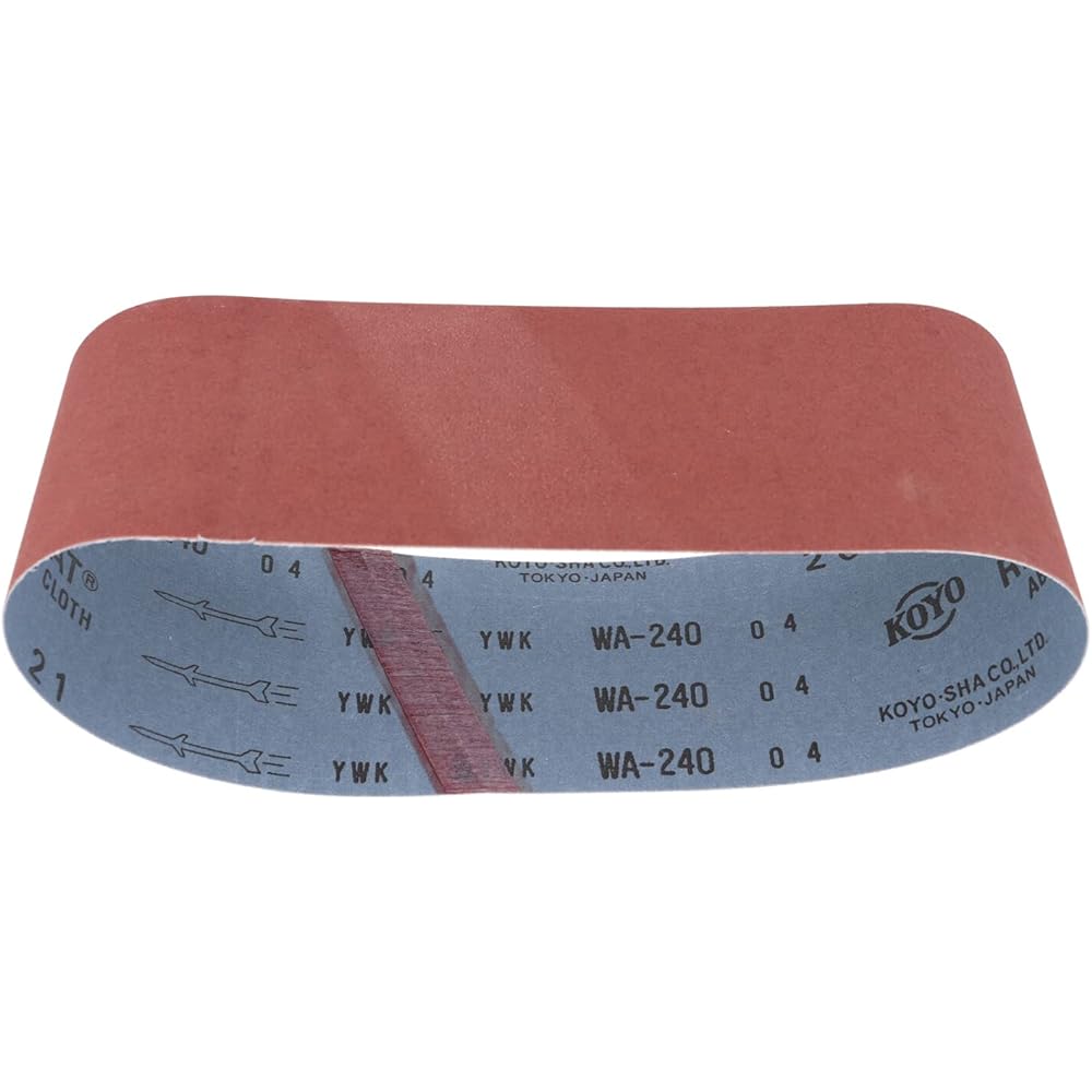 Kyocera Old Ryobi Endless Belt Belt Sander BE-3210 for B-7076 10 Piece Set 76 x 533mm WA #240 6611211