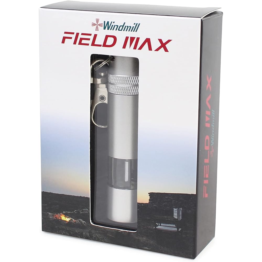 Windmill Oil Lighter Gray Field Max WFM-100 with Logo Sticker WFM-2002K