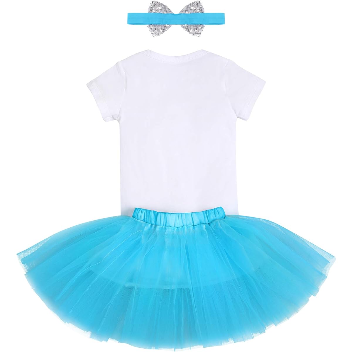 Baby Girl 1st Birthday Outfit Polka Dot Romper Tutu Skirt Mouse Ears Headband Cake Smash Costume for Photo Shoot