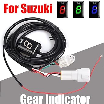 Digital Meter Display Gear Indicator Motorcycle Accessories 1-6 Speed Display Meter Suzuki GSX1300 GSX 1300 1999-2020 GSX1400 GSX 1400 2001-2009 Indicator Meter Display