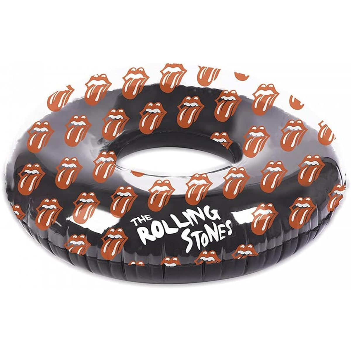 SUNNYLIFE Pool Ring Black The Rolling Stones