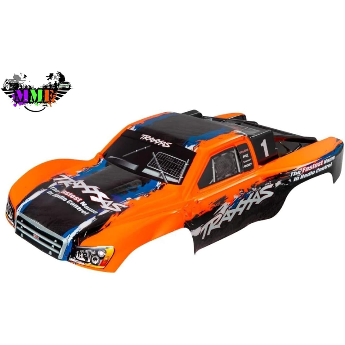 Traxxas 5850 Body Slash 4X4 Orange (Painted, Decaled)