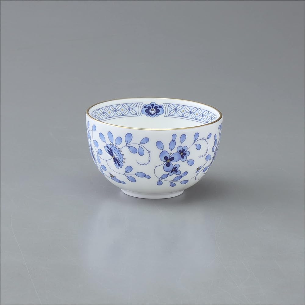 NARUMI Tea Cup Set Milano Blue Tea Utensils (with teapot) Set of 5 180cc Made in Japan 9682-23029