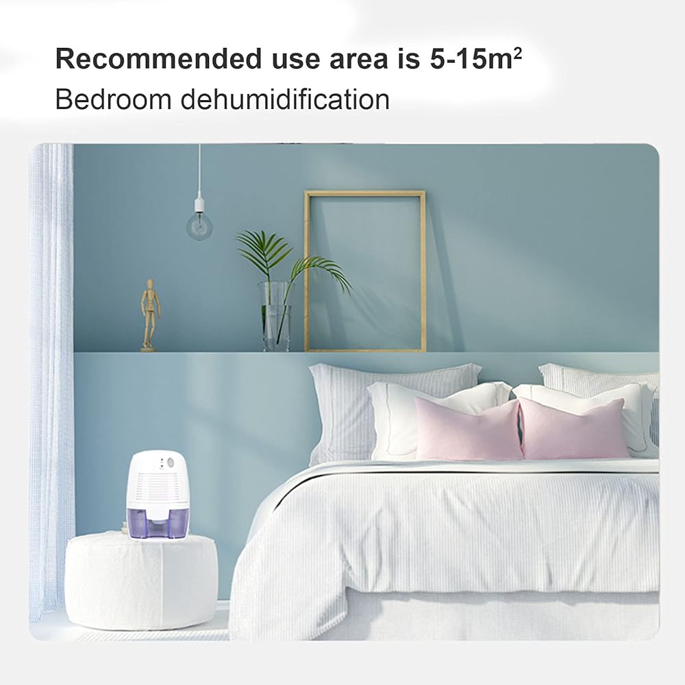 Air Dehumidifier, Durable and Stable Mini Dehumidifier Office Home Silent Dehumidifier