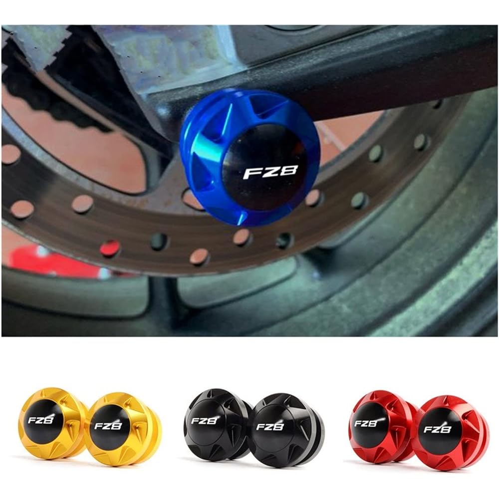 Motorcycle Swing Arm Bobbin Spool For Ya-ma-ha FZ8 FZ 8 2011-2012 Motorcycle Stand Screw Slider 6mm Slider Aluminum Rear Swing Arm (Color: Gold)