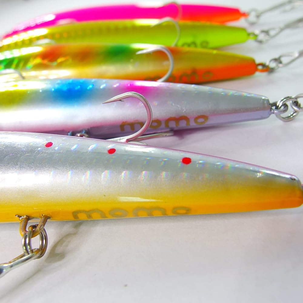 momo lure momo lure sea bass lure heavy minnow 110S 36g Designed specifically for bottom fish such as flounder and flatfish